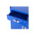 虎恒智能 车间工具柜双开门工具柜移动工具柜 800*400*1000 蓝色二门GJG-08