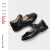 ELLE KIDS童鞋女童皮鞋软底公主鞋儿童演出鞋小女孩学生鞋 EFC53596-1 黑色