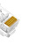 舤越 FEX-W45006 六类非屏蔽RJ45水晶头 3u镀金 大三叉铜片 单位：盒 100个/盒 适用于网络连接