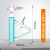 熔点测定管三角形b形型管椭圆形管西氏提勒管实验室玻璃仪器 三角形熔点测定管