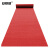 安赛瑞 一次性地毯 商用地毯 婚庆开业迎宾展会舞台加厚地毯 红色1x10m厚3mm 7R00470