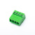 插拔式接线端子 15EDGRK-3.81 2P-24P 光针座 单头小间距绿色端子 23P【2只】