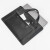 卡拉羊电脑包13.3英寸笔记本手提包多功能防泼水轻薄便携防震商务公事包CX1000黑色  