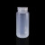 欧杜 PP塑料广口瓶PP大口瓶耐高温高压瓶半透明实验室试剂瓶酸碱样品瓶 PP棕色8ml(20个)