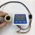 智能电子数显流量计显示表，测温度流速流量一体配1寸水流传感器 显示表+1寸不锈钢 传感器