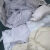 擦机布工业抹布吸水吸油布不掉毛涤棉厨房清洁布碎布擦油布便宜 适白色A4纸大小不规则 适5斤装