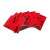 植绒猎王海绵砂纸 高达模型手机塑胶抛光海绵砂 海绵磨片 红色500-600#-10片