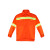 朋安 反光环卫工作服套装 道路养护劳保服 长袖涤棉反光套装XL