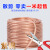 国标纯铜芯电缆线16 35 25平方高压接地线软铜线透明焊把线 120平方/米（100米起）不含铜鼻子