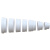 抽油烟机排风管转接头烟管变径器大小头烟管变径器110-180ONEVAN 14(110-160)