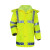谋福 CNMF 80112 防护反光雨衣 安全警示雨衣 分体防雨耐寒服 可定制 耐寒加绒款 2XL-175 
