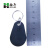 RFID钥匙扣电子标签 黑色 45*29*2mm