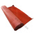 祥利恒硅胶布防火布耐高温电焊布玻璃纤维防火布隔热布防火布 红色硅胶布1m*1m(0.9mm厚)