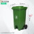定制适用大型垃圾桶带轮垃圾桶商用带盖餐馆室内餐饮240升环卫大 N60-45L脚踏桶(灰桶灰盖)