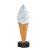 兴屹冰淇淋模型商用仿真磨具摆件发光灯箱展示甜筒广告牌大型冰激凌 1.5米黄筒带七彩灯带遥控