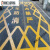 消防通道禁止停车镂空心字喷漆模板消防车道禁止占用地面划线标识 PVC画网格模板2个一套