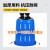 京胜丰博 加厚大号塑料圆形水桶蓝色带盖640*490*750mm工业桶储水桶收纳桶厨房垃圾桶大容量多用桶280升
