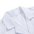 俱威 白大褂 短袖药店工作服工装实验室医生护士服男女同款优质棉短袖160 FP033