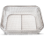 安赛瑞 不锈钢篮子 方形304不锈钢清洗筐 工具沥水架 34×25×7cm 7A00024
