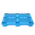 威蓝塑业 网格九脚塑料托盘物流叉车地台板仓库加厚防潮板塑胶垫板 1000×800×140(4kg)