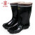安全牌（AN QUAN PAI） 工矿靴 ZX001-1 41码 反光雨靴 劳保鞋 矿工防滑雨靴 半筒