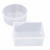 圆形塑料水槽方形实验试剂瓶托盘加厚大号容器透明塑料水盆试验盒 水槽【圆形】直径20*10cm