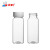 化科 精选 玻璃样品瓶透明螺口试剂瓶 内垫密封瓶子 10ml : φ10*φ20*45 50只/盒