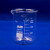 冰禹 BY-7002 玻璃烧杯 耐高温刻度杯 加厚玻璃仪器 实验器材 小学科学实验室烧杯 800ml