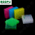 BOOPU标普冷冻盒C89081 81格PP 透明红黄绿蓝5种颜色/袋 10袋/箱工作温度-86℃到121℃冻存盒