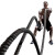 战绳健身甩大绳家用健身房体能力量综合训练器材力量绳肌肉绳臂力 25mm-9米【儿童娱乐健身】+手套