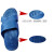 ESD蓝色拖深蓝色拖鞋SPU拖鞋SPU厚底耐磨防滑 2-20双 40
