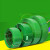 自动打包机用热熔打包带 PET塑钢带绿色手工钢塑带1608型包装带绳 宽16mm厚10mm(1000米)15kg