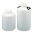 亚速旺ASONEHDPE试剂瓶塑料瓶广口大瓶5-011-01内盖1/2/3/5/10/20/30L 2L小口