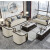 七分靓新中式实木客厅布艺沙发组合现代中式轻奢简约小户型别墅沙发整装 抱枕