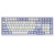 黑峡谷（Hyeku） M4系列机械键盘有线游戏键盘客制化全键热插拔Gasket结构白色背光 WF13A M4 绛紫樱兰 碧翠轴(99键)