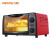 九阳（Joyoung）电烤箱家用多功能烘焙10L定时控温容量上下独立控温定时可视披萨红薯烤炉箱 KX-10J5 10L
