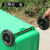 大号环卫垃圾桶轮子120L/240L户外塑料垃圾桶轮轴配件轱辘通用轮 空心轴配加厚轮子55厘米