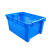 普力捷 错位筐周转塑料筐可堆叠箱 蓝色 外：630*420*315（内：590*390*310 ）