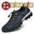 夏季新款男网鞋透气涉水登山运动休闲跑步网面户外鞋 黑色+黑色616 39