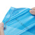 商用彩色大号垃圾袋 分类袋 加厚塑料平口袋 蓝色(50个) 100*120cm