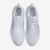 耐克（NIKE）男士减震跑步鞋 Downshifter 12 耐磨舒适防滑透气运动休闲鞋男鞋 White/White/Pure Platinum 38.5