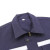 共泰 TD005C 夏季长袖工作服 带反光条 建筑工厂汽修工装 藏蓝色上衣 185/3XL码