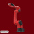 碳钢焊接机器人六轴激光二保弧焊机械手10KG切割电焊机械臂 西瓜红2520六轴臂展2500负