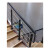 显昂阳台护栏栏杆楼梯扶手围栏现代简约实木PVC欧式家用别墅铁艺简易 加粗款B套餐一米