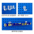 力多方 多孔板五金工具挂钩方孔洞洞板挂钩展示架挂钩杠类托架60mm1对