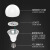 佛山照明（FSL）led灯泡E27螺口大功率节能灯超亮小灯泡球泡灯超炫系列3W 黄光