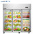 新飞（Frestec）1250升立式三门玻璃门展示柜水果蔬菜商用保鲜冷藏柜全冷藏厨房冰箱 LCF-3SFXD