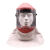 包邮透明头戴式耐高温防护面罩隔热防飞溅面屏工业打磨防尘帆布帽 1.5毫米高温面罩 需另配安全帽方可使用