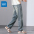 真维斯（Jeanswest）裤子男牛仔裤美式高街夏季薄款新款复古宽松直筒潮流阔腿休闲长裤 002B复古蓝 XL