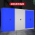 jinge邦盛工具柜储物柜加厚铁皮工具柜整理柜双开门物料柜 212(1.0mm)全蓝色 不含配件